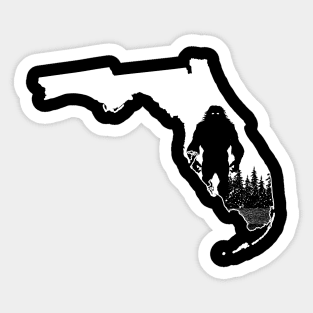 Florida Bigfoot Sticker